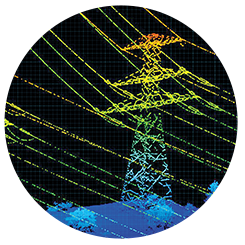 Electrical tower point cloud