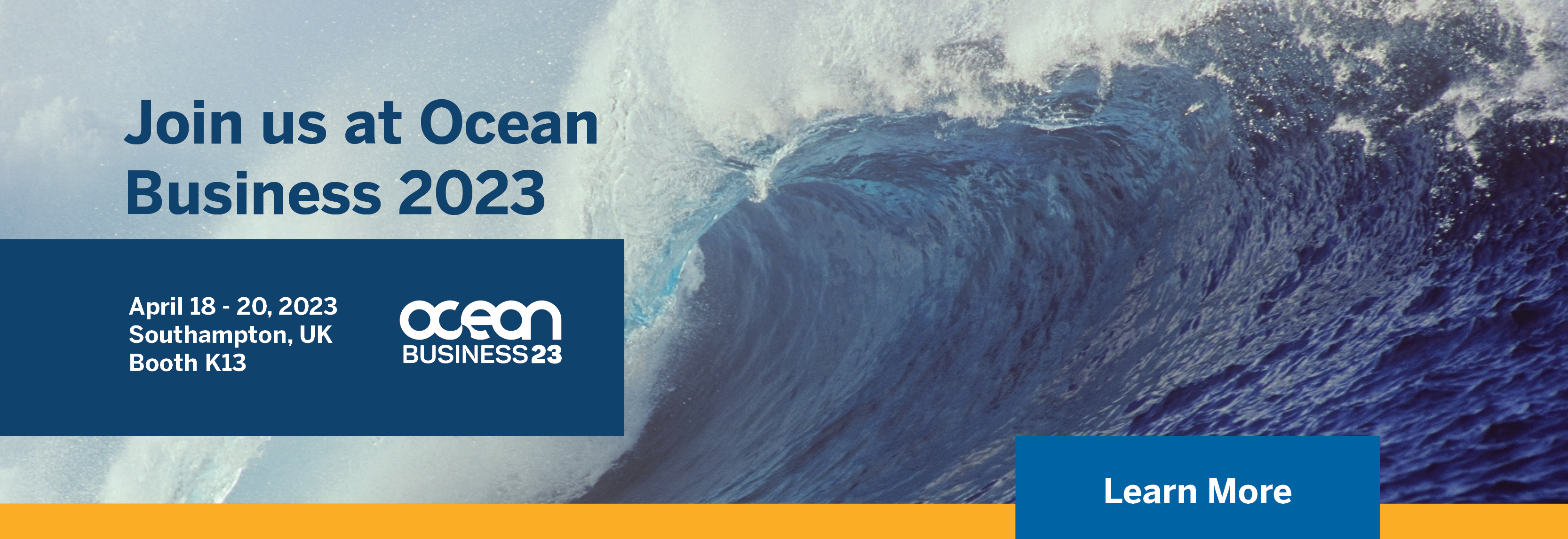Ocean Business 2023 | April 18 - 20, Southampton, UK