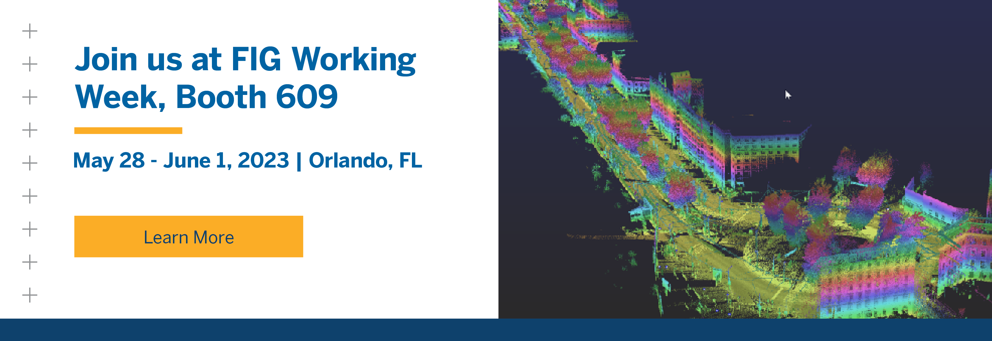 FIG Working Week 2023 | March 28 - June 1, 2023 | Orlando, FL