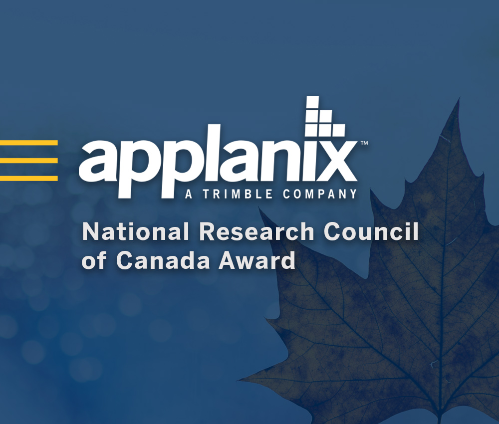 Applanix Receives 2019 NRC-IRAP Award