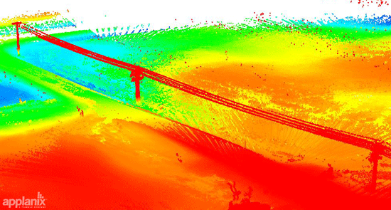 Original - LiDAR Scan of Power Lines